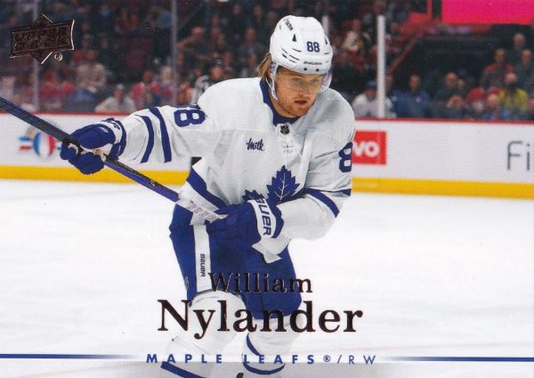 insert karta WILLIAM NYLANDER 22-23 Extended 07-08 UD Retro číslo T-64